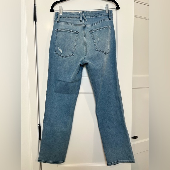 Good American Good Straight Denim Jeans (8/29) - Picture 2 of 6